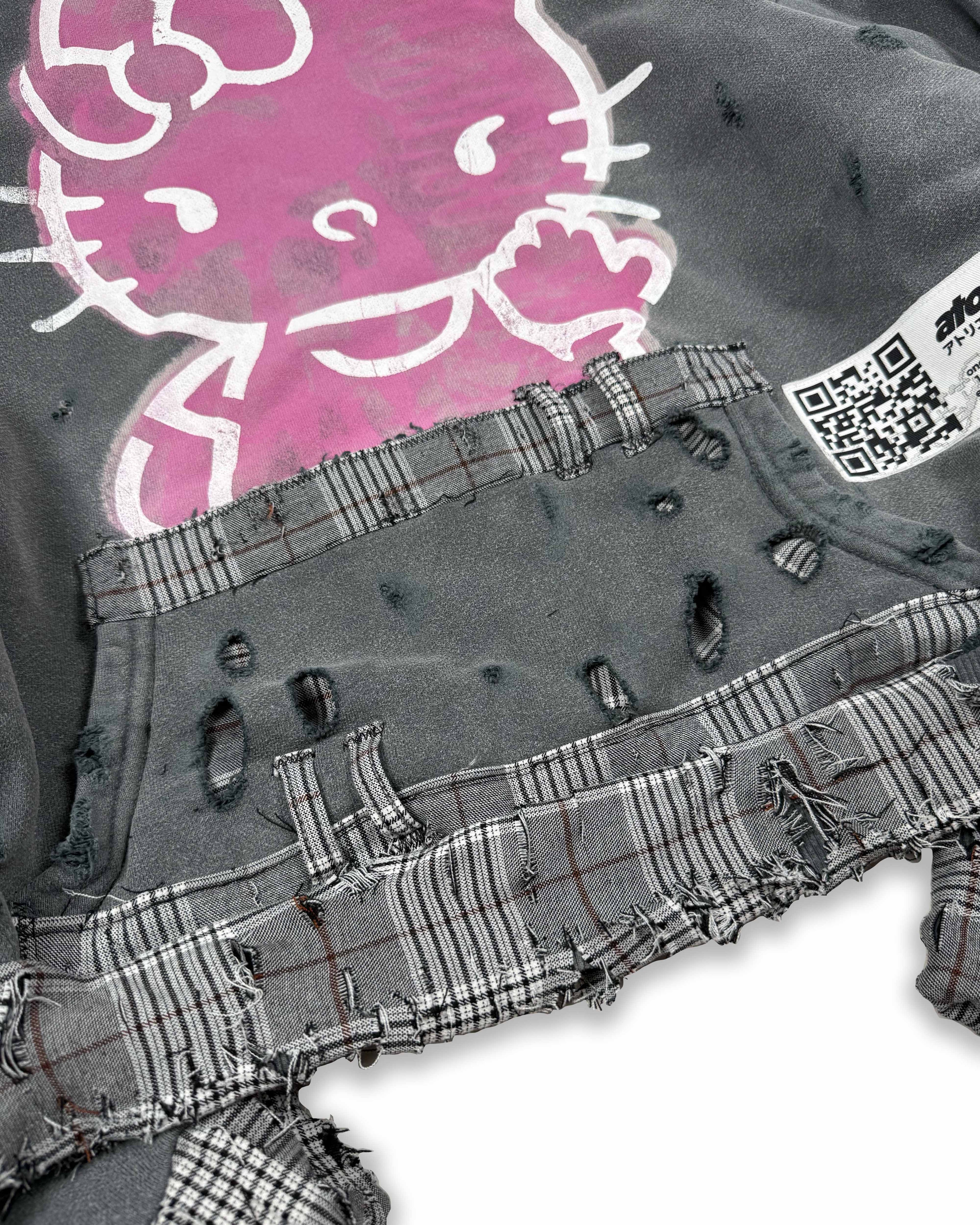 FCK U NEKO - distressed Hoodie