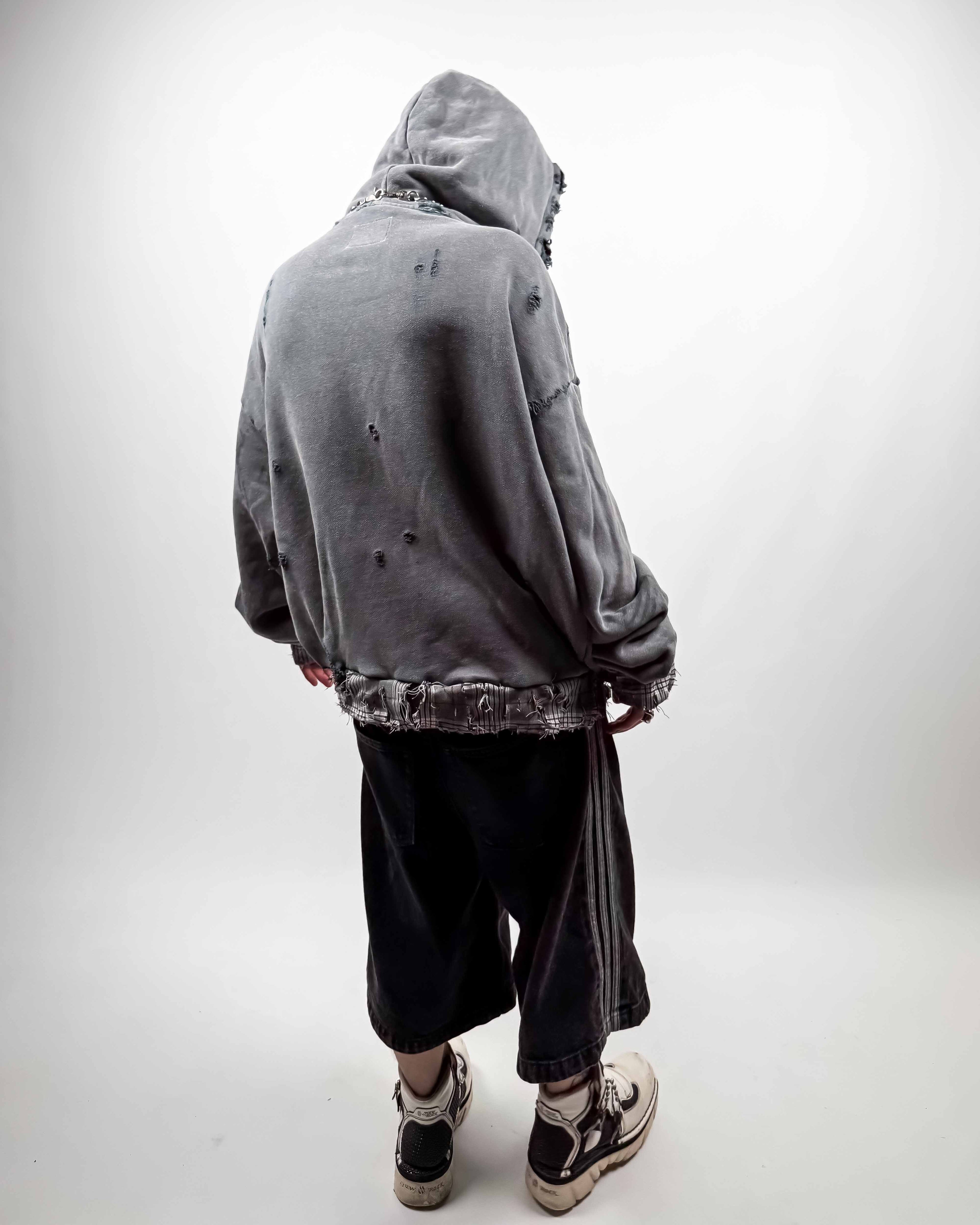 FCK U NEKO - distressed Hoodie